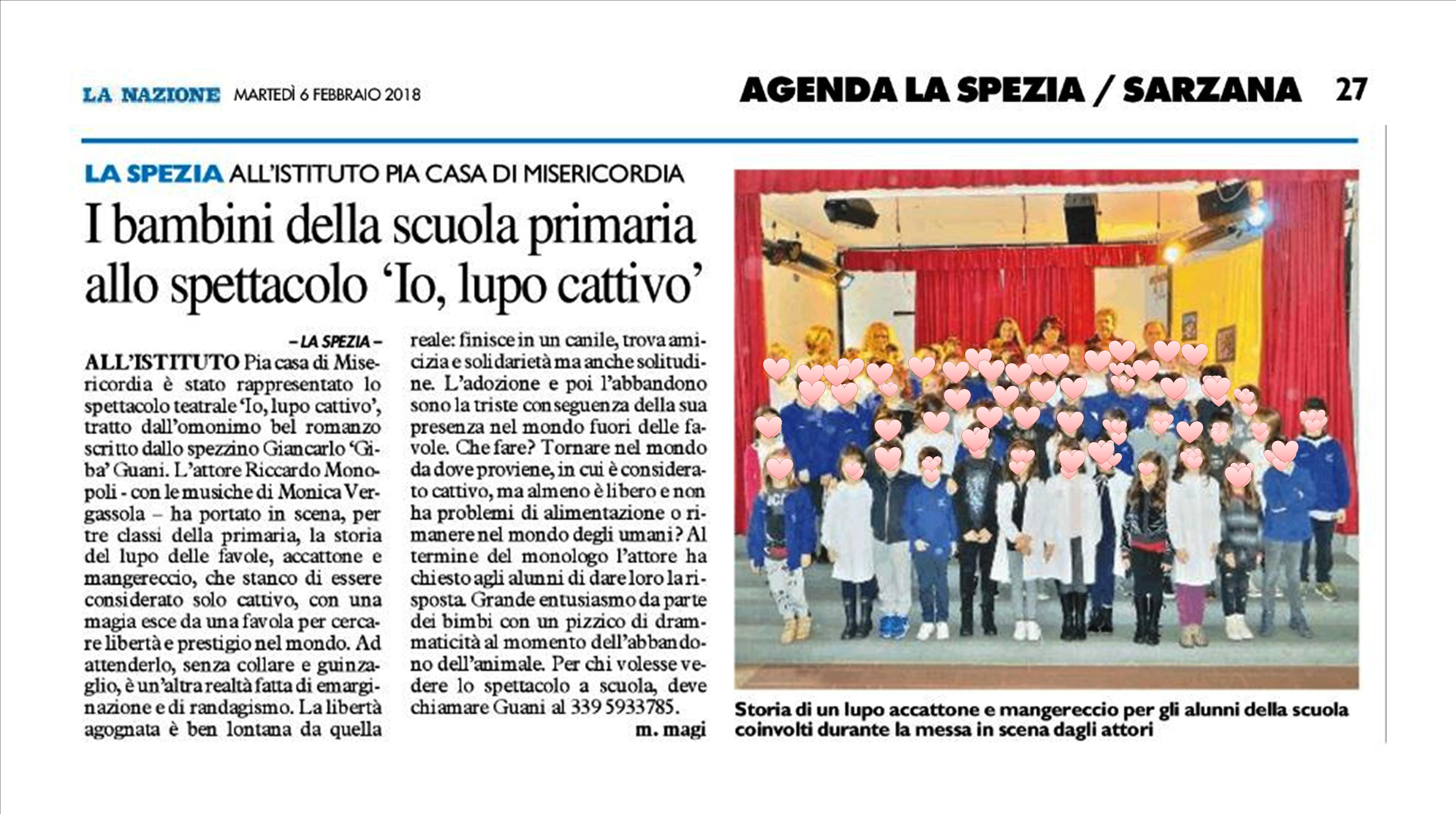 Articolo e foto